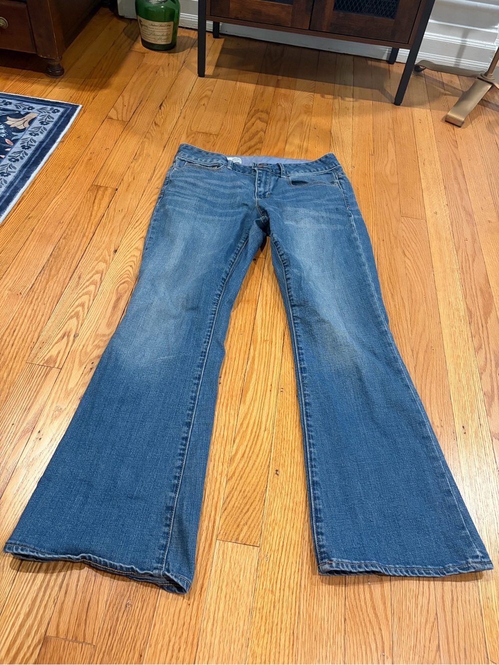 Gap 1969 Lightwash Distressed Bootcut Jeans